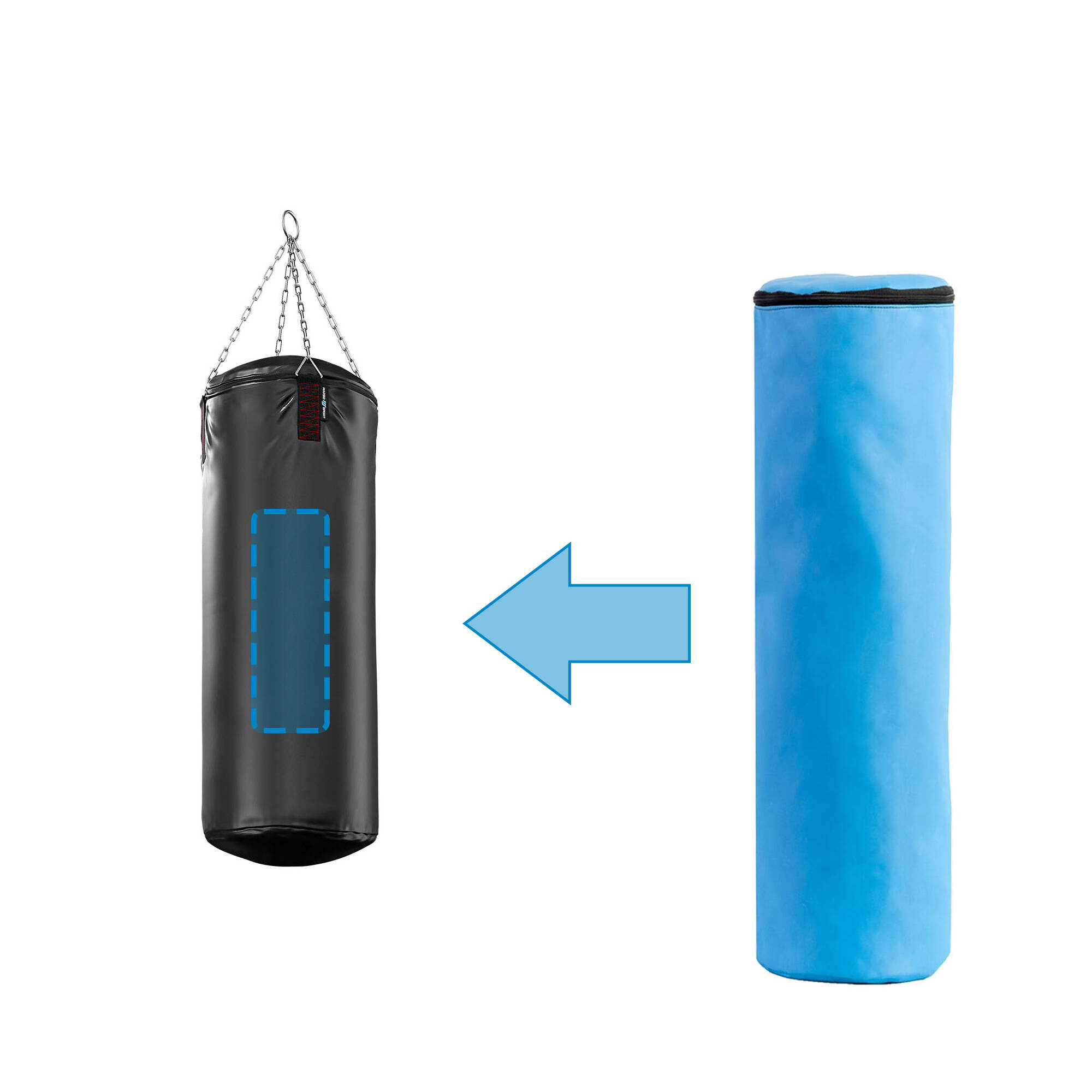 Bokszzsák 100 cm fi35cm + Torpedo MC-W100 | 35 - Marbo Sport