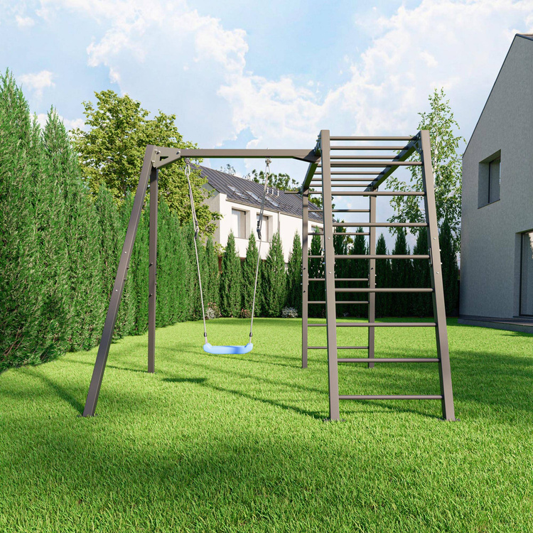 Együléses hintaágy csapágyakon (rögzítés a létrához) PREMIUM MO-017 - Marbo Sport