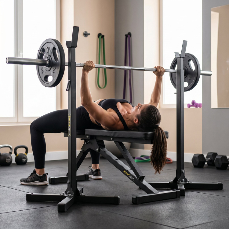 Állítsa be az SG1 | Edzőpad + állítható súlyzóállvány - SmartGym Fitness Accessories