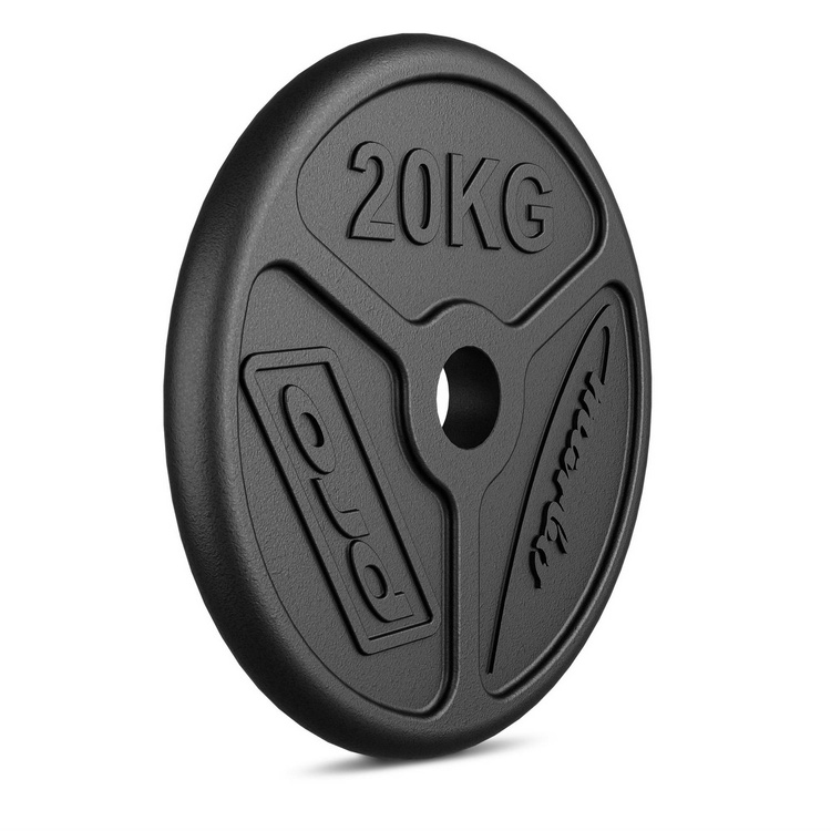Olympia 20 kg-os öntöttvas súlytányér ø51 mm-es lyukkal MW-O20-OLI - Marbo Sport