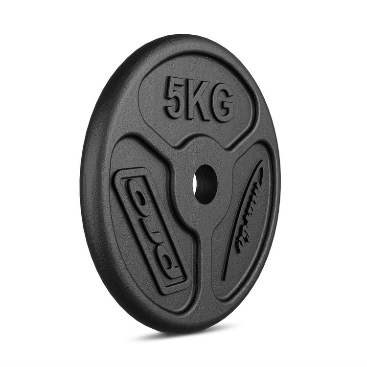 Öntöttvas súlylemez 5 kg, ø31 mm SLIM - Marbo Sport