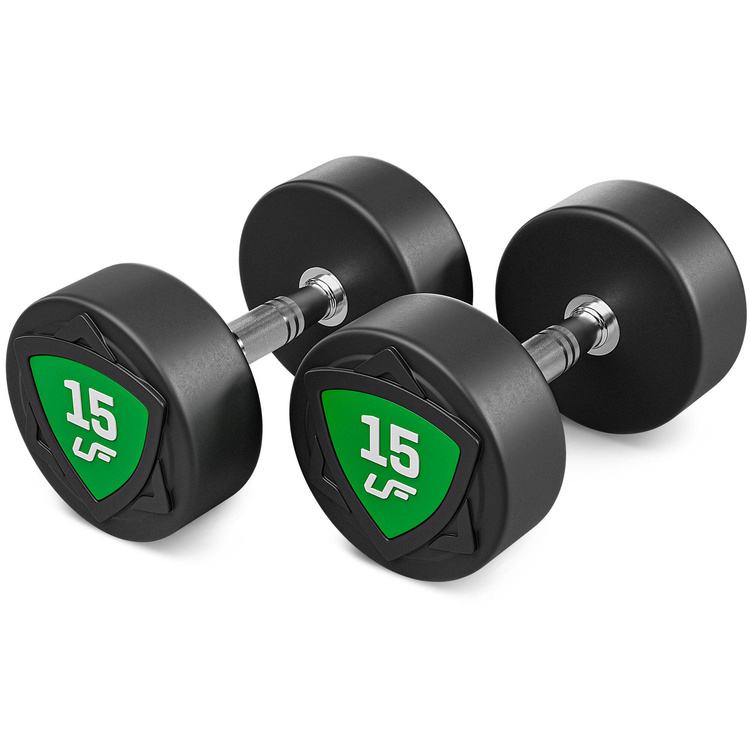 Poliuretán súlyzókészlet 2,5-25kg (2,5 kg-os lépésekben) 275 kg - UpForm