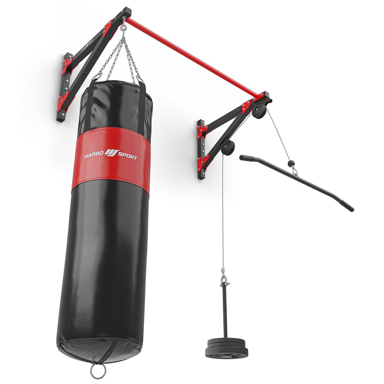 Többfunkciós 3 az 1-ben húzúdzkodó, csigával és rögzítéssel egy boxzsákhoz MH-D204 - Marbo Sport