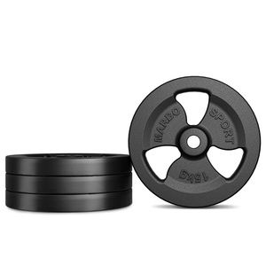 Öntöttvas súlyzótárcsa 15 kg ø31 mm Tri-Grip - Marbo Sport