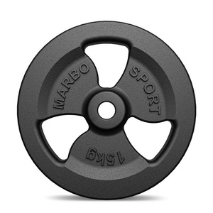 Öntöttvas súlyzótárcsa 15 kg ø31 mm Tri-Grip - Marbo Sport