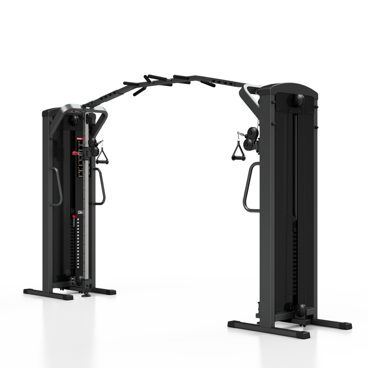 Kétoldalas kábelcsigás gép állítható magasságú görgőkkel MP-U204 - Marbo Sport