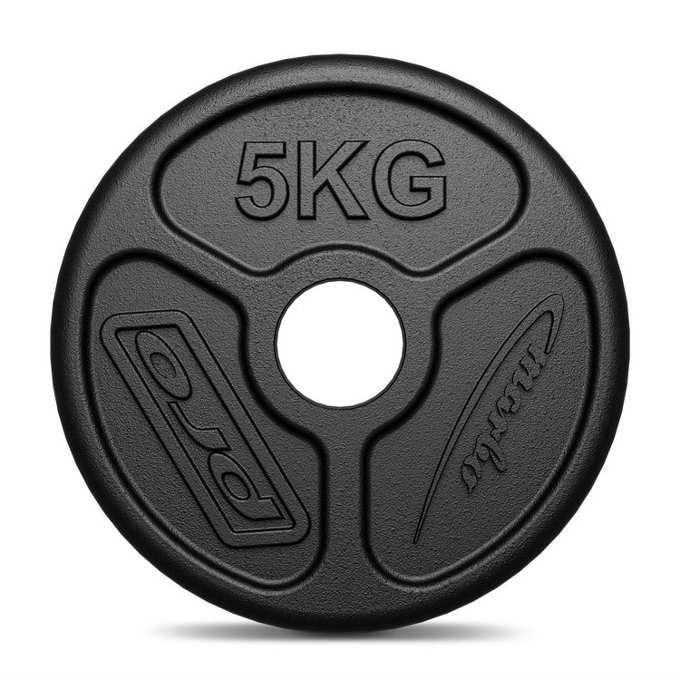 Olympia 5 kg-os öntöttvas súlytányér ø51 mm-es lyukkal MW-O5-OLI - Marbo Sport