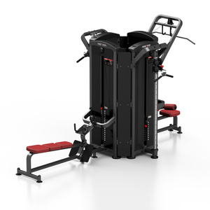 4 állomásos torony (evezés/ lat pulldown/ tricepsz/ állítható magasságú kábel pulldown) MP-T001 - Marbo Sport