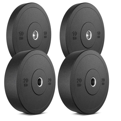 Súlyzótárcsák MW-Bumper ø51 mm furatgal, Teljes súly 60 kg / 2 x 20 kg + 2 x 10 kg - Marbo Sport