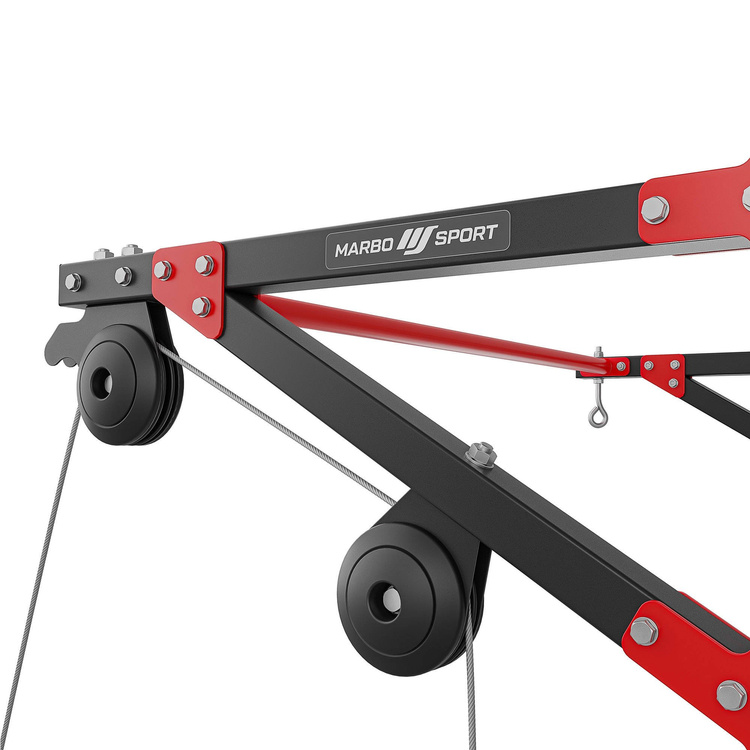 Többfunkciós 3 az 1-ben húzúdzkodó, csigával és rögzítéssel egy boxzsákhoz MH-D204 - Marbo Sport