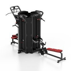 4 állomásos torony (evezés/ lat pulldown/ tricepsz/ állítható magasságú kábel pulldown) MP-T001 - Marbo Sport