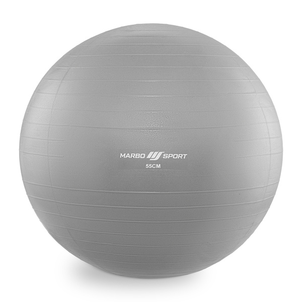 55 cm-es szürke tornalabda Marbo Sport