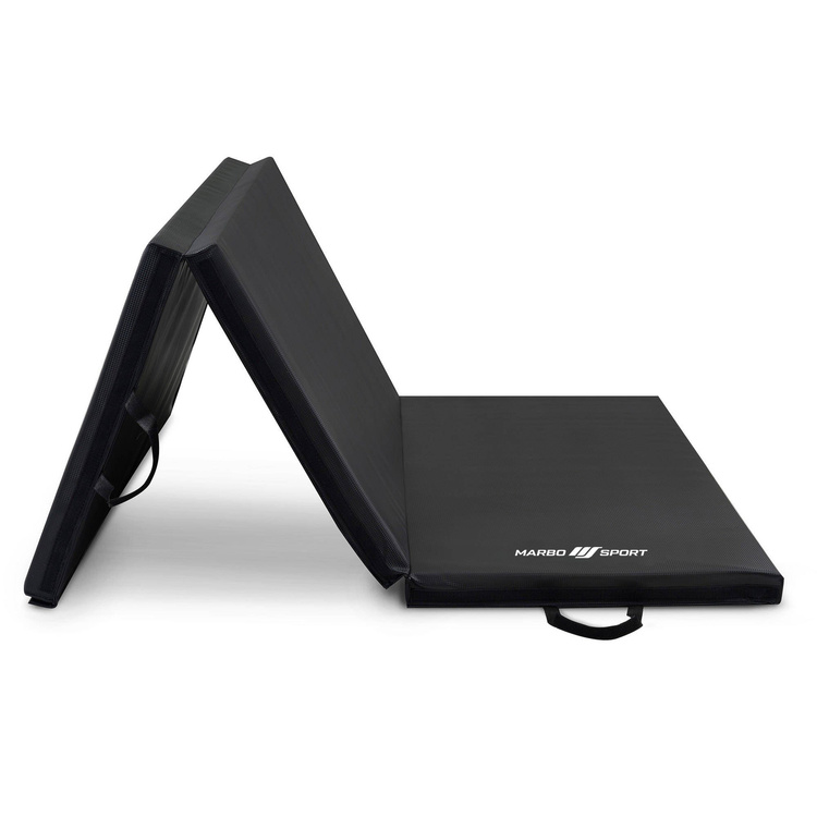 Összecsukható torna matrac 180 x 90 x 5 cm fekete - Marbo Sport