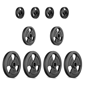 Tri-Grip Öntöttvas Súlyzótárcsa ø31 mm furat | Szett 29 kg / 4 x 5 kg + 2 x 2,5 kg + 4 x 1 kg - Marbo Sport