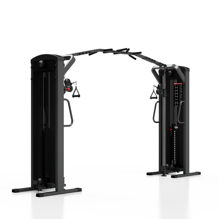 Kétoldalas kábelcsigás gép állítható magasságú görgőkkel MP-U204 - Marbo Sport