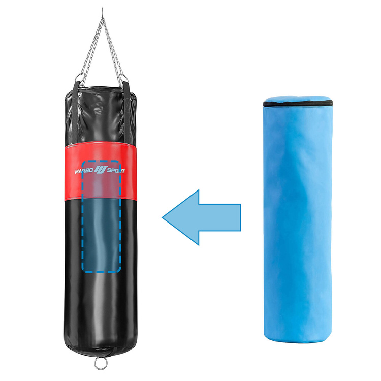 Bokszzsák kiegészítő erősítésű 130 cm fi45cm + Torpedo MC-W130 | 45-EX - Marbo Sport