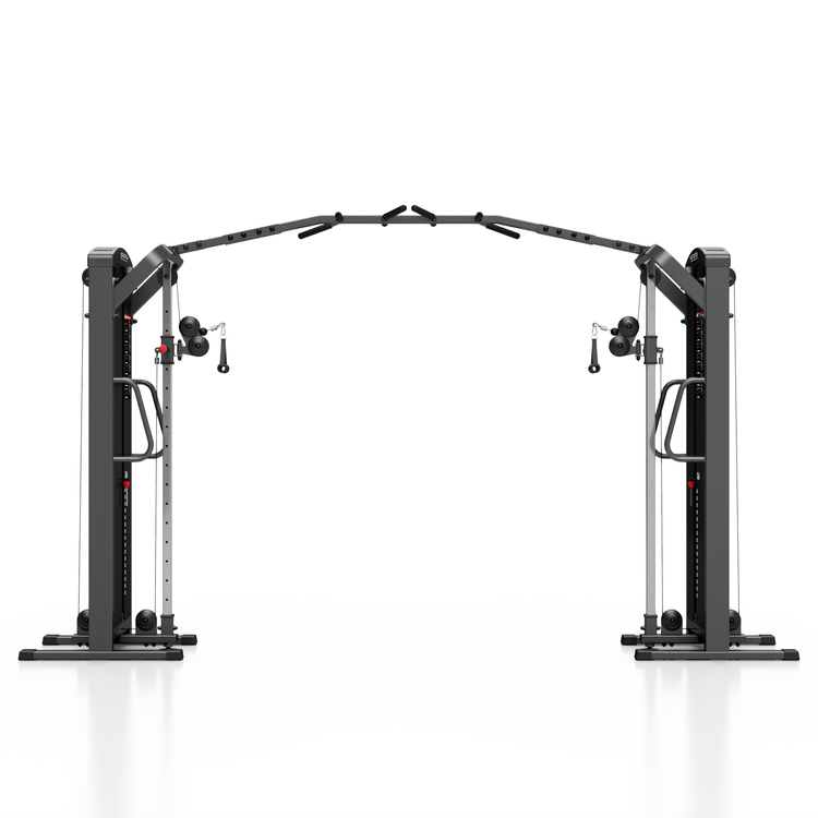 Kétoldalas kábelcsigás gép állítható magasságú görgőkkel MP-U204 - Marbo Sport