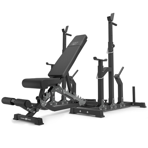 Szett MS2_2.0 | kétoldalas pad + állítható állványok - Marbo Sport