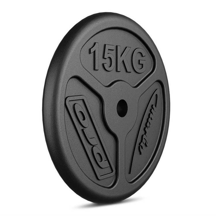 Öntöttvas súlylemez 15 kg, ø31 mm SLIM - Marbo Sport