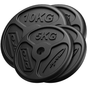 SLIM, Öntöttvas Súlyzótárcsa ø31 mm furat | Szett 30 kg / 2 x 10 kg + 2 x 5 kg - Marbo Sport