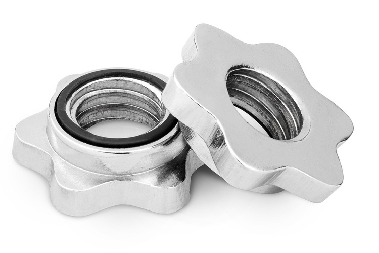 Megerősített súlyzó rúd csillagzárakkal 30 mm 167 cm MW-G167-EX-SR-Marbo Sport