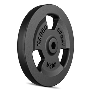 Öntöttvas súlyzótárcsa 20 kg ø31 mm Tri-Grip - Marbo Sport