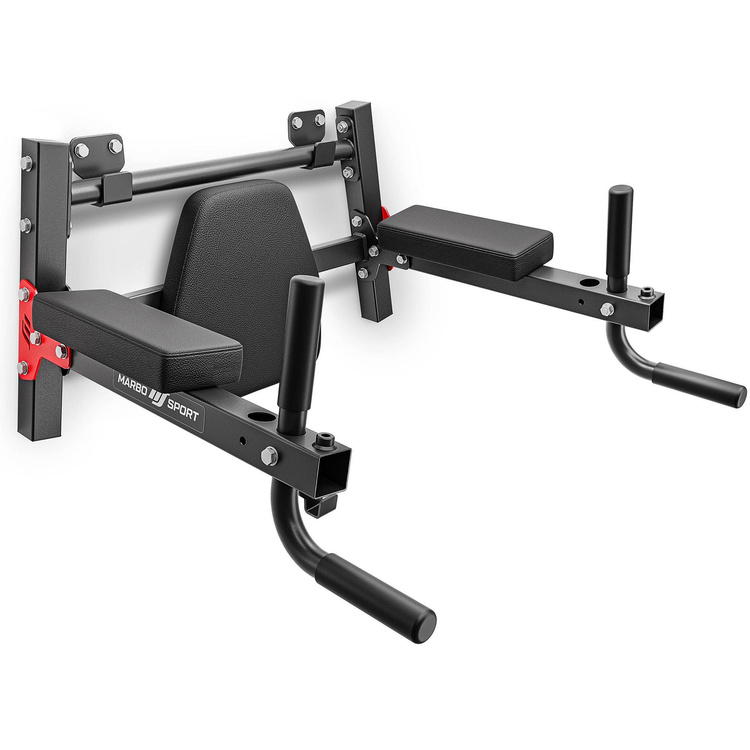 Szett MHU1 | Bordásfal 230 x 81 cm MH-U204 + multifunkcionális falra szerelt dip station (2in1) MH-U205 - Marbo Sport