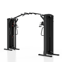 Kétoldalas kábelcsigás gép állítható magasságú görgőkkel MP-U204 - Marbo Sport