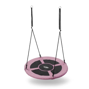Gólyafészek függő hinta Ø100 cm PINK - NILS