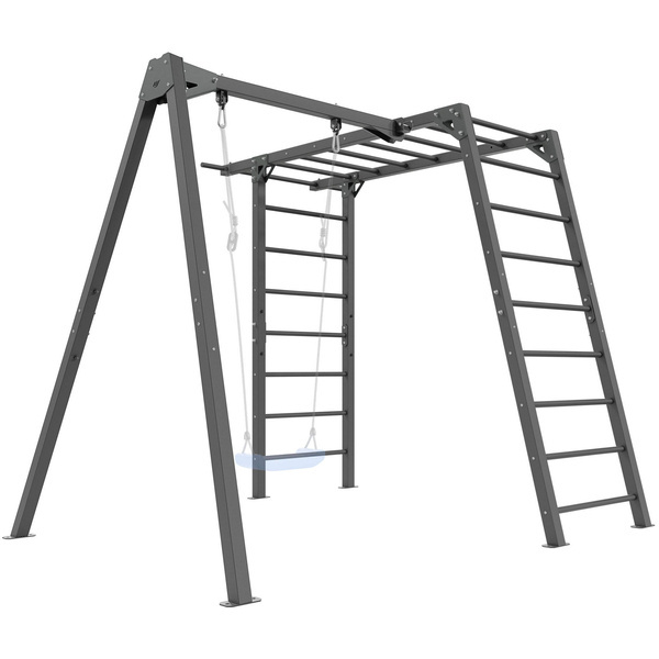 PREMIUM tornalétra - MO-016 + PREMIUM egyszemélyes hinta (keret) - MO-017 - Marbo Sport
