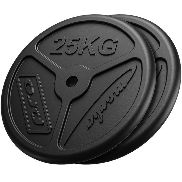 SLIM, Öntöttvas Súlyzótárcsa ø31 mm furat | Szett 50 kg / 2 x 25 kg - Marbo Sport